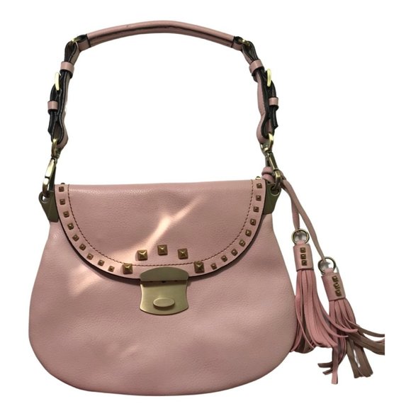 AVANT PREMIERE RETRO PINK LEATHER PURSE HANDBAG PURSE - Picture 1 of 9